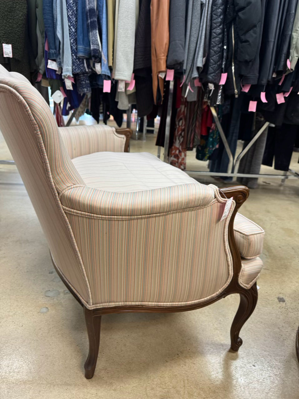 VINTAGE Pink French Chair