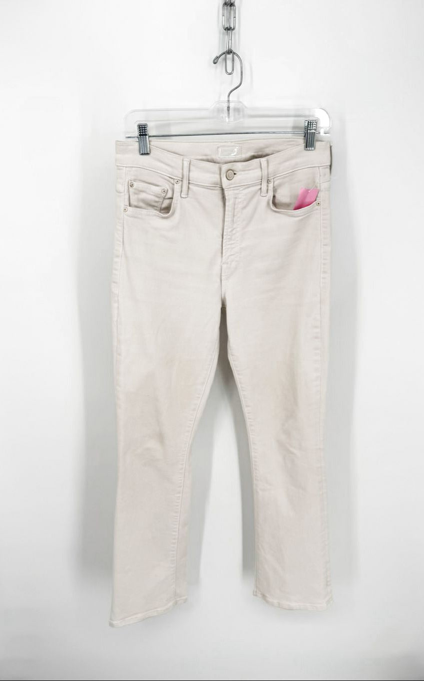MOTHER Size 29 Putty Denim Jeans