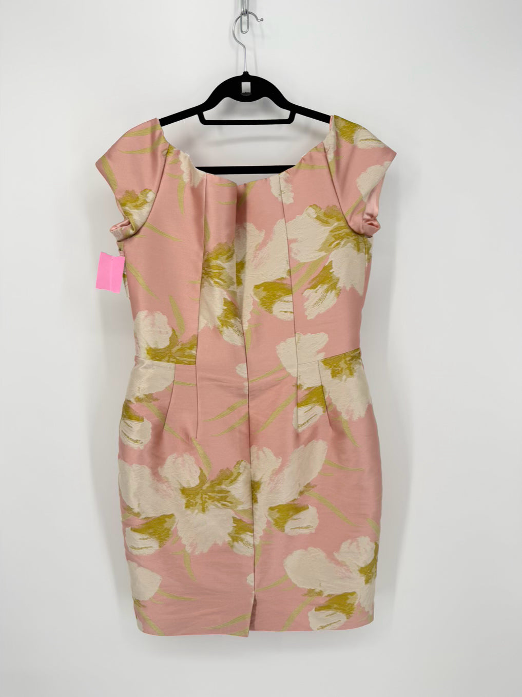 FRASCARA Size 12 Soft Pink Jacquard Dress