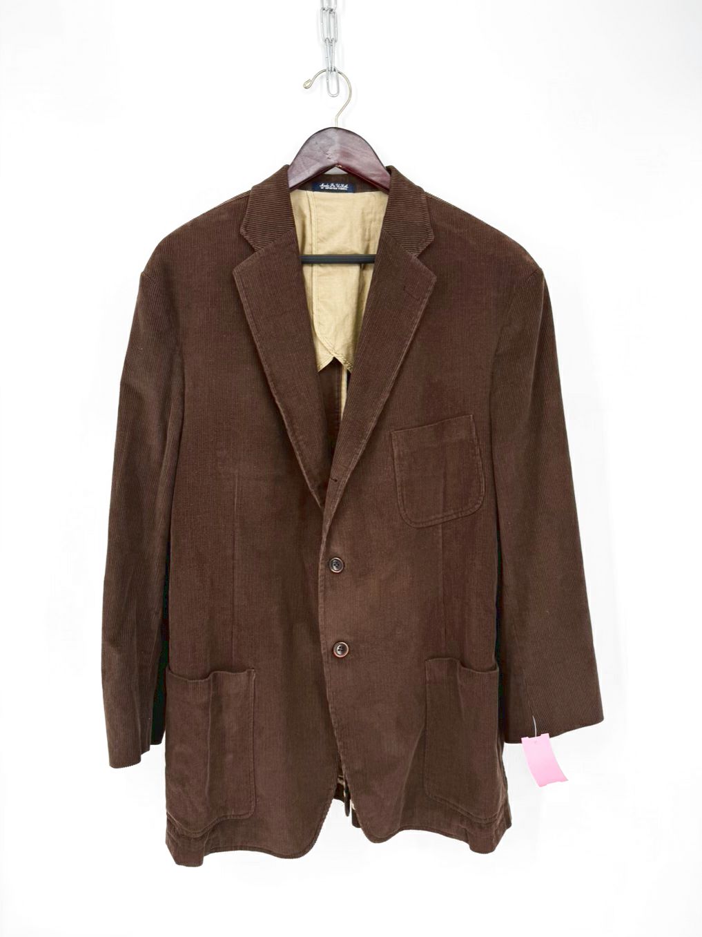 BILLS KHAKIS Men's Size XL Brown Corduroy Sport Coat