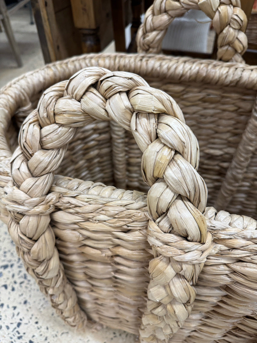 NICKEY KEHOE Rattan Large Weave Basket