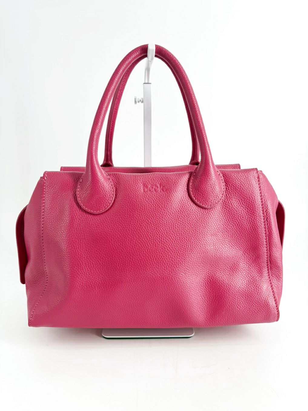 BECK Pink Leather Purse