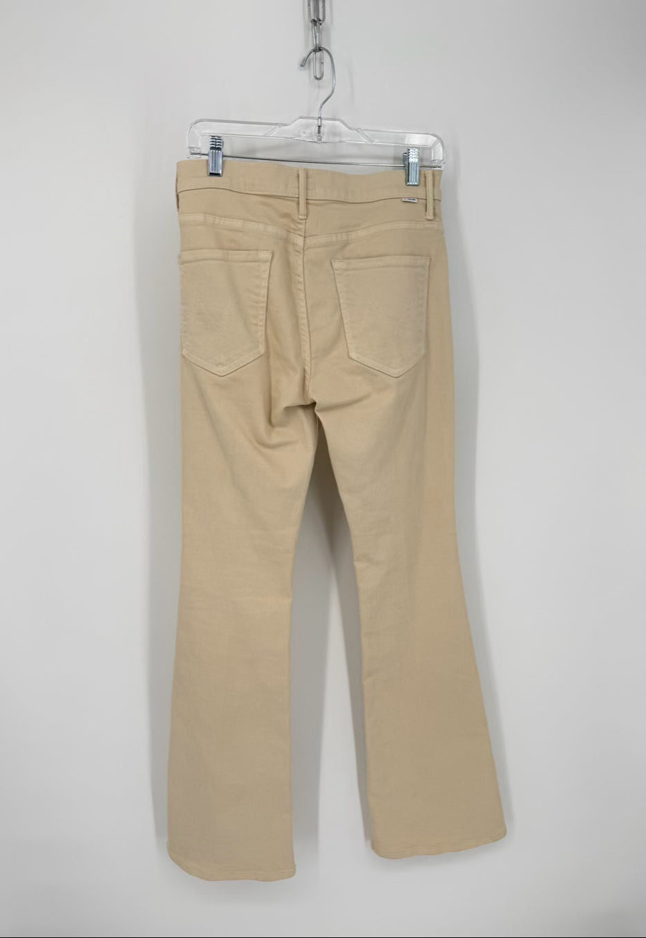 MOTHER Size 30 Beige Denim Jeans