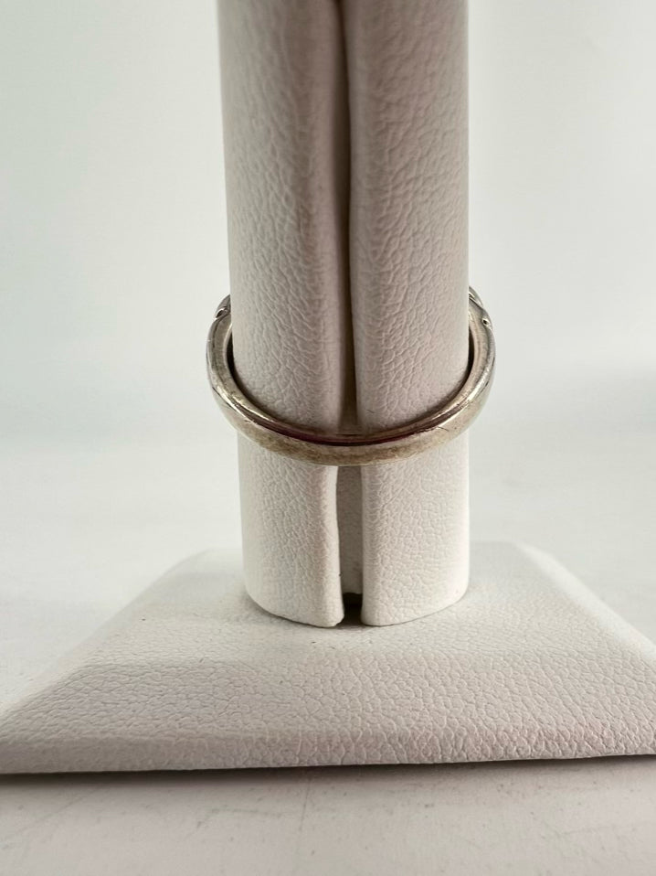 EFFY Sterling Silver Red Stone 18K Ring