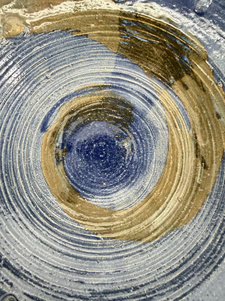 MANGUM Blue Pottery Bowl