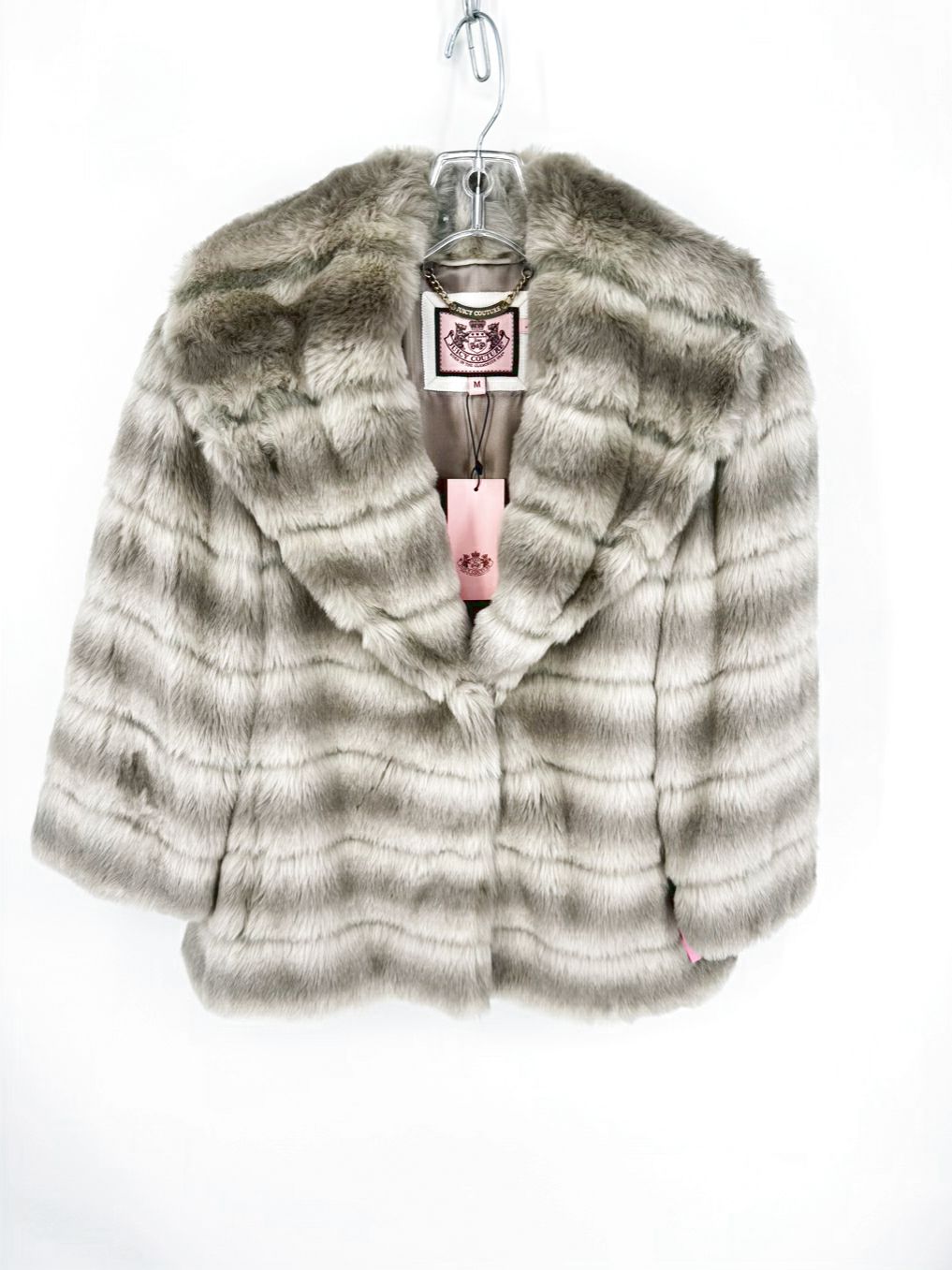 JUICY COUTURE Wmn's Size M Gray Coat NWT