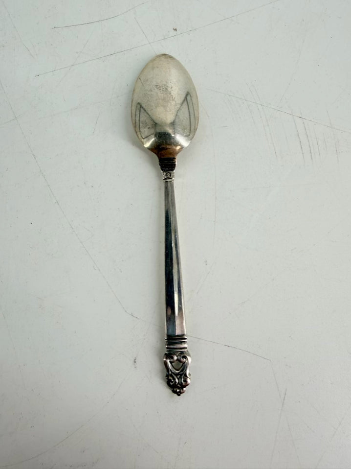ROYAL DANISH STERLING SILVER  Set Of 6 Spoons