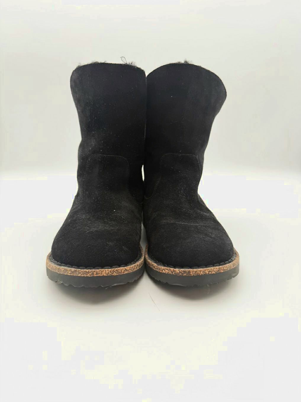 BIRKENSTOCK WMNS Size 39 Black Leather Booties