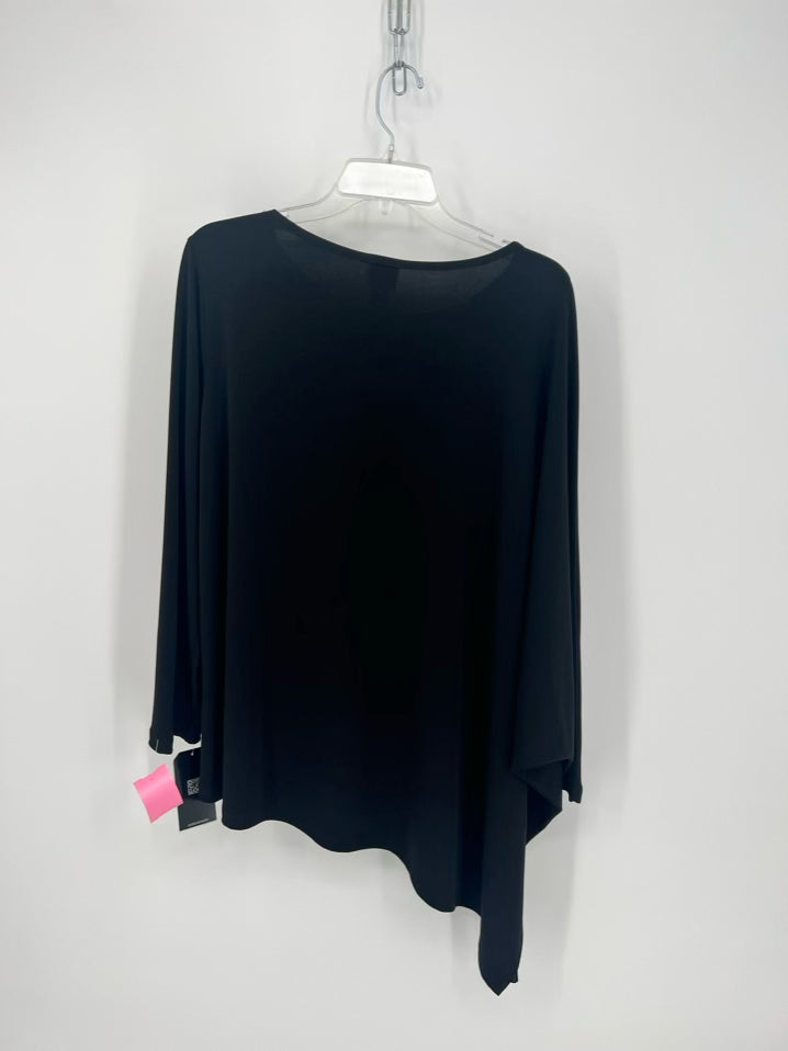 CLARA SUN WOO Size 1X Black Tunic NWT