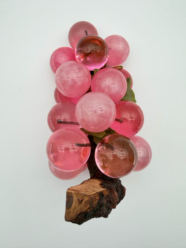 Pink Acrylic Grapes Misc. Home Item