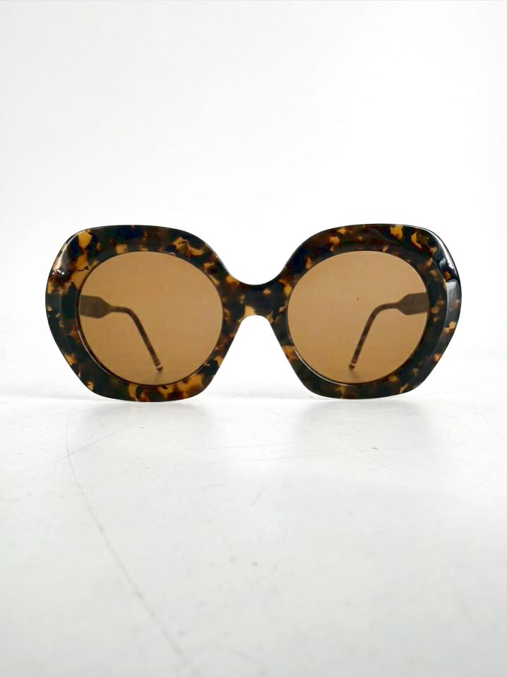 THOM BROWNE Tortoise Shell Sunglasses
