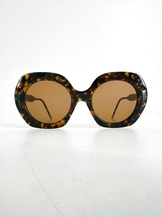 THOM BROWNE Tortoise Shell Sunglasses