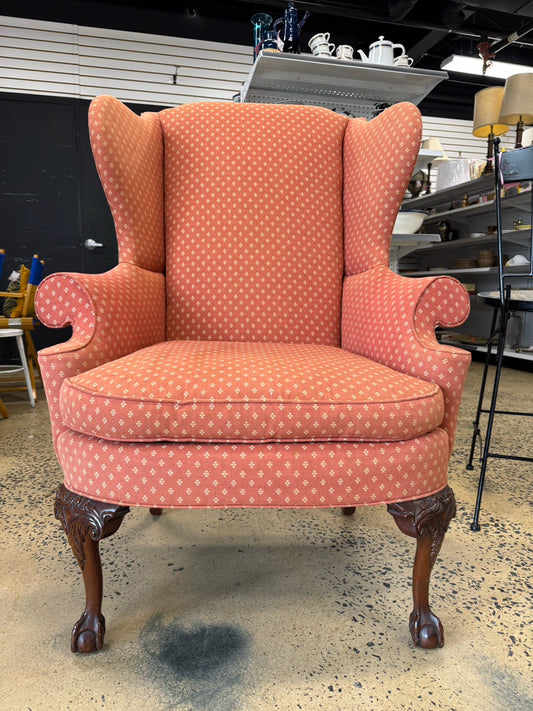 SOUTHWOOD Brick & Cream Queen Ann Chair
