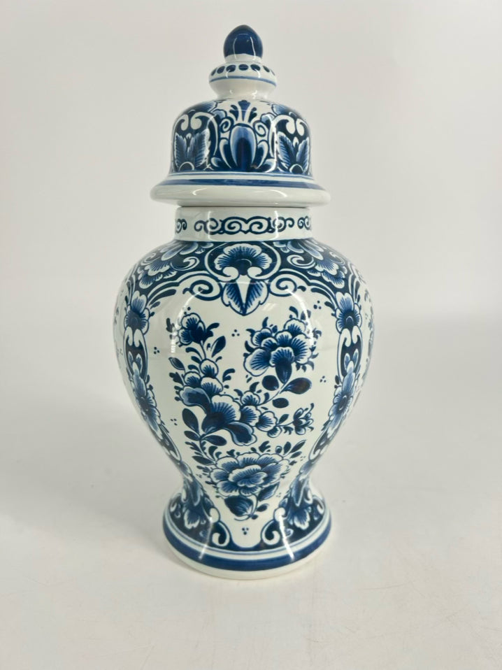 DELFT Blue & White Porcelain Ginger Jar