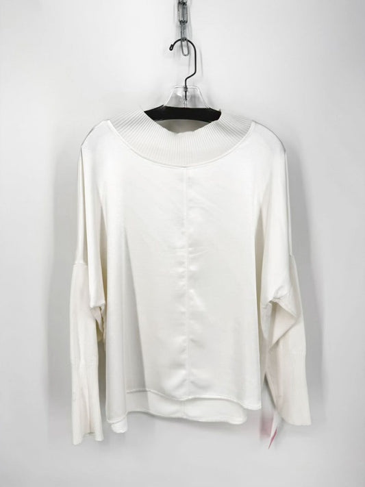 MELISSA NEPTON Size XL Off White Knit Top NWT
