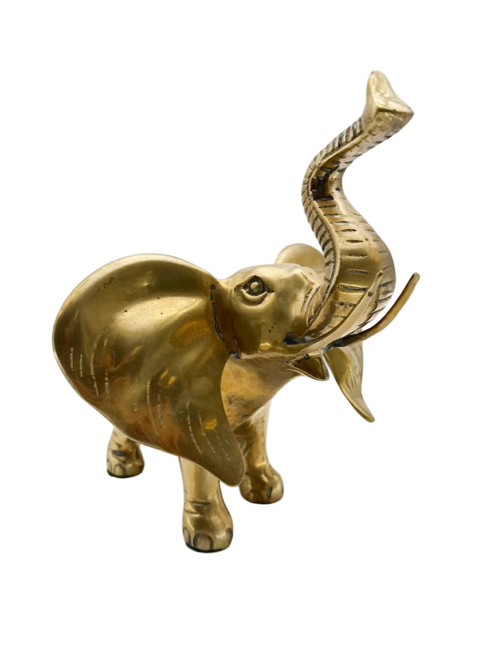 Small Elephant Brass Figure