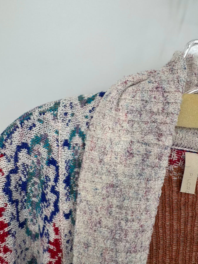 PILCRO Size M Blush Knit Cardigan NWT