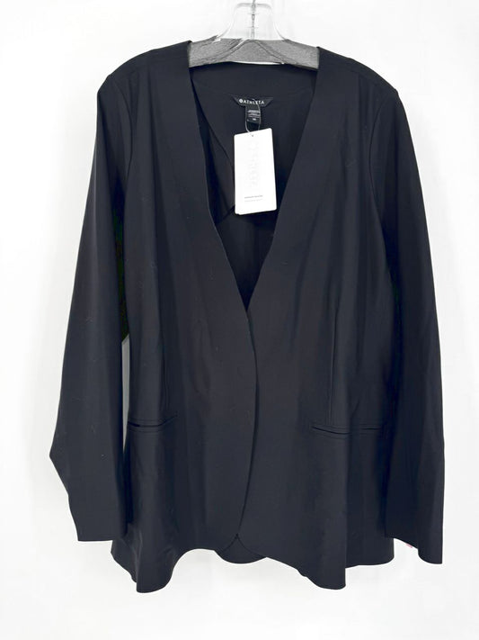 ATHLETA Size 20 Black Blazer NWT
