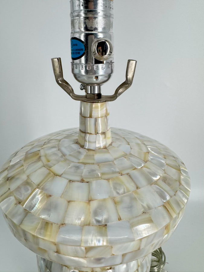 JAMIE YOUNG Mother of Pearl Look Lamp