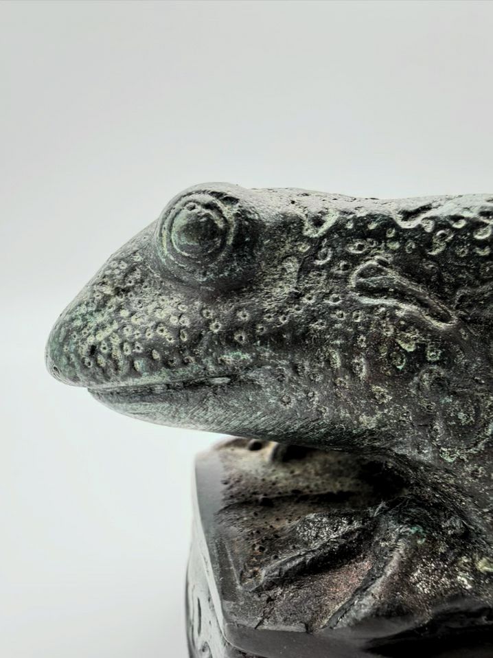 MAITLAND SMITH Green Frog Figure