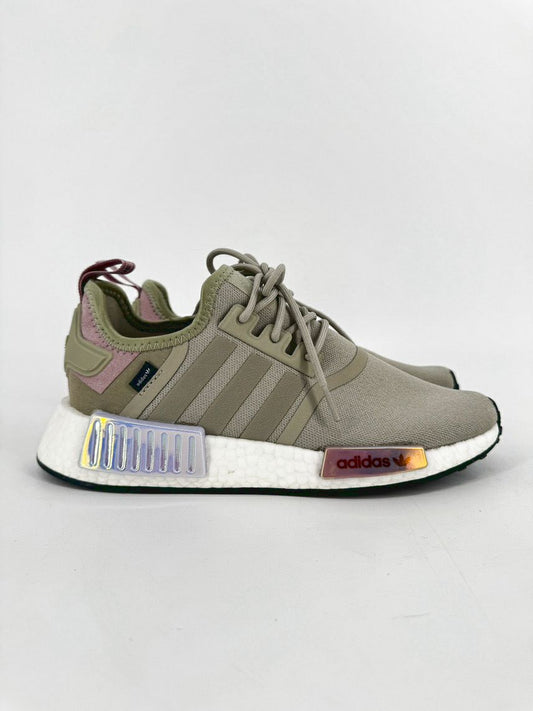 ADIDAS Size 7.5 Feather Gray NMD Sneakers