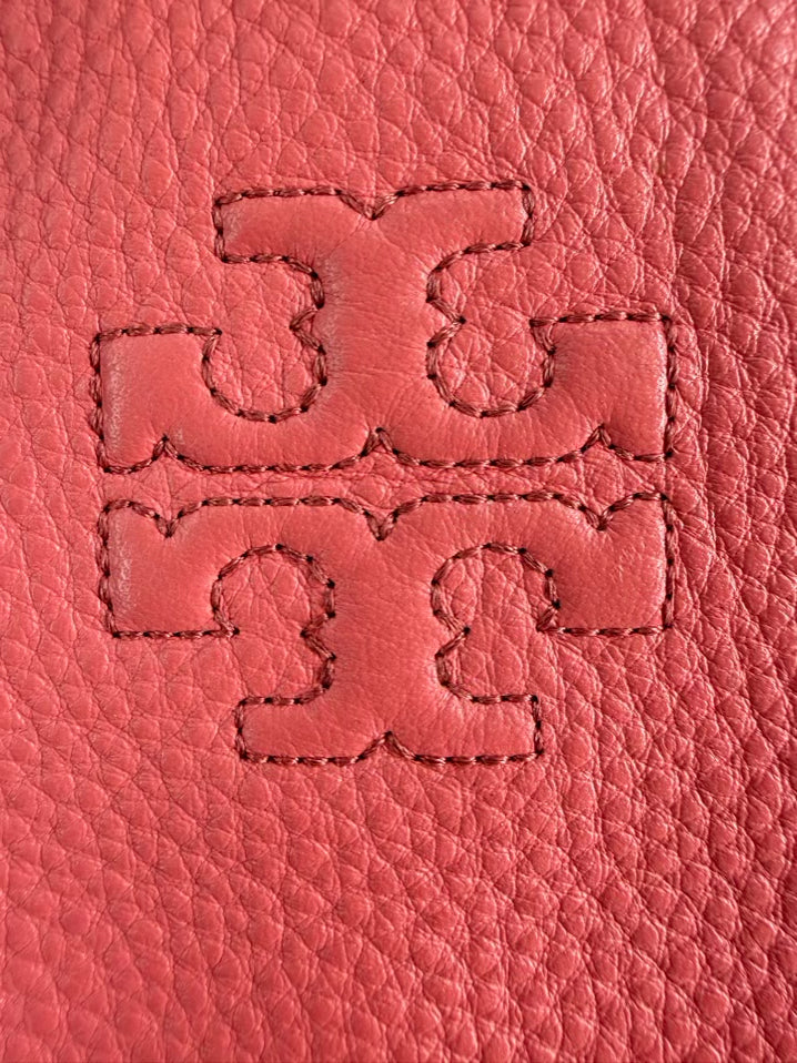 TORY BURCH Coral Leather Purse