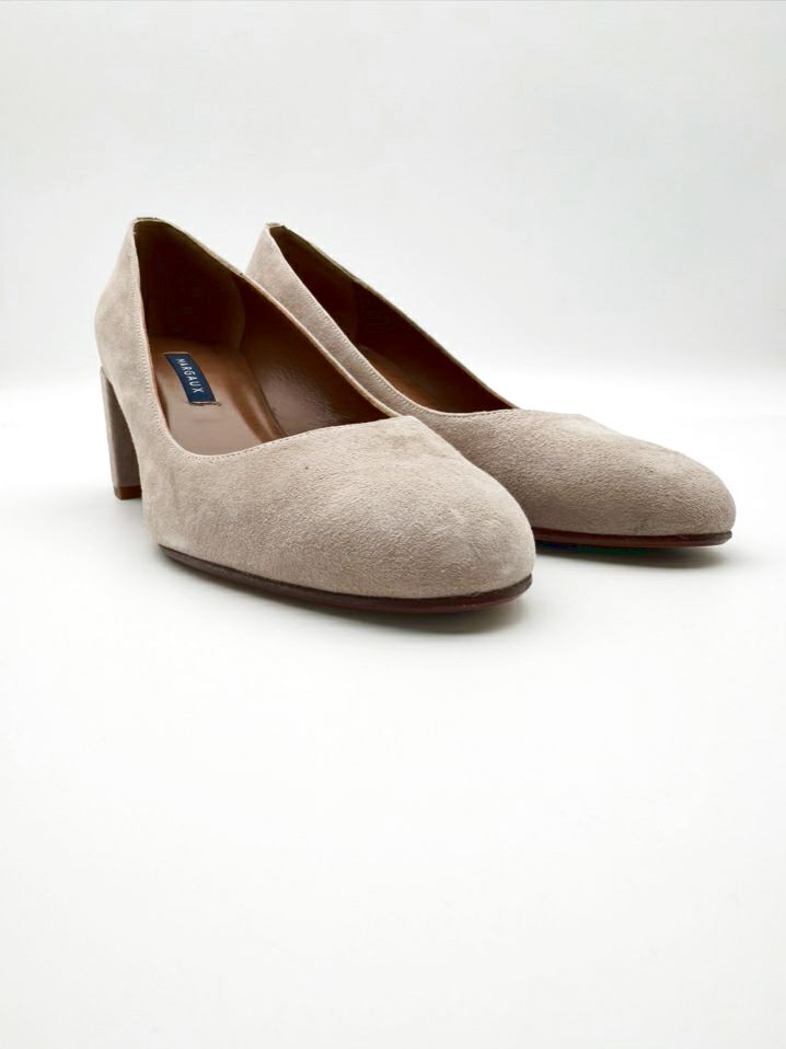 MARGAUX WMNS Size 38.5 Sand Block Heel