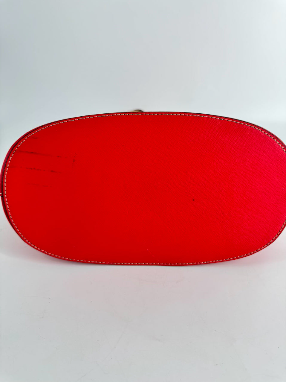 MICHAEL KORS Red & Tan Leather Purse