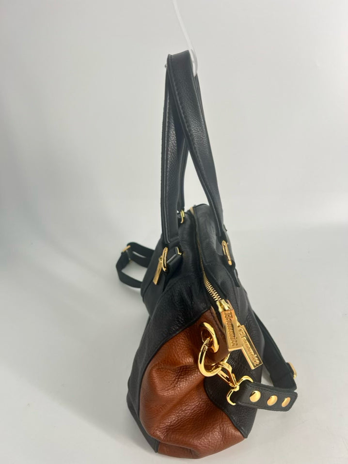 HAMMITT Black & Camel  Leather Purse