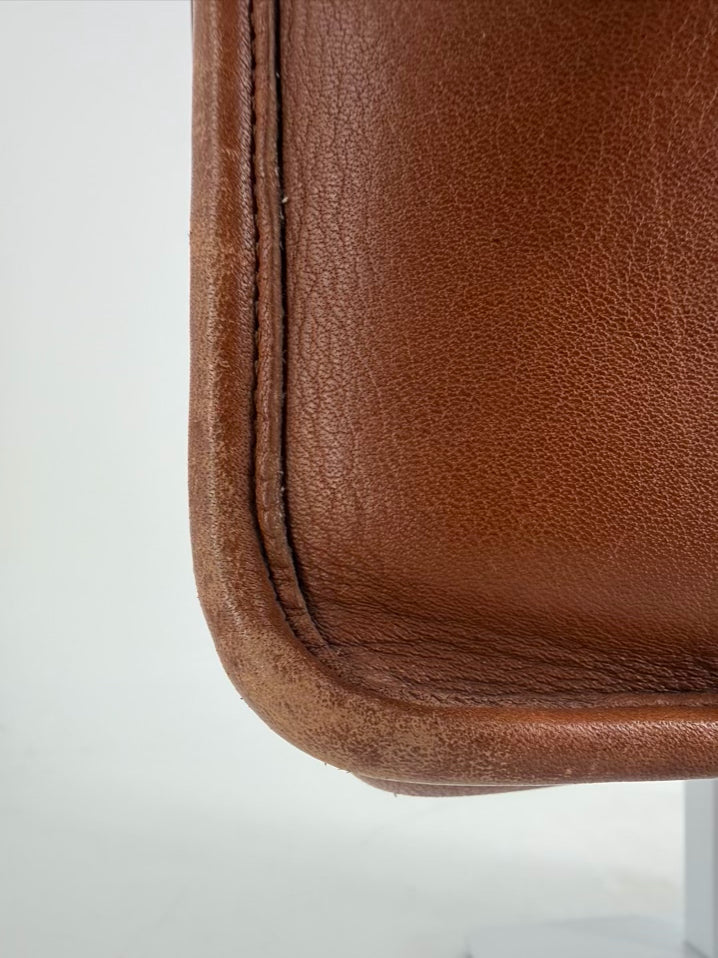 COACH Willis Cognac Leather Crossbody Bag