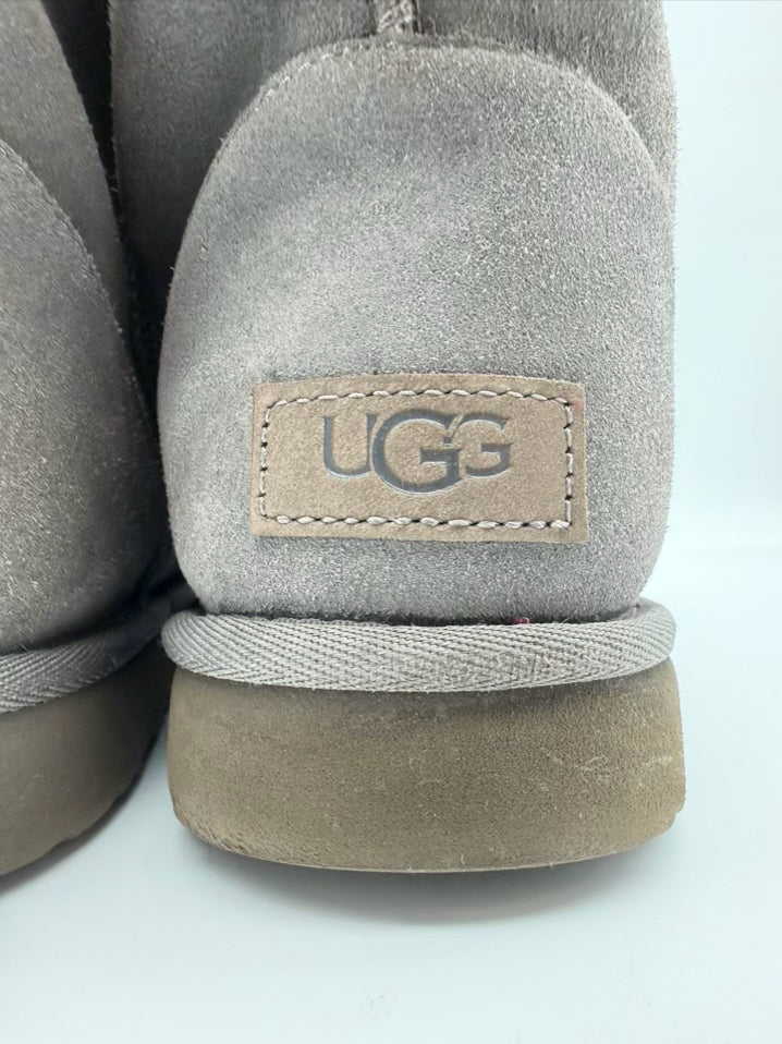 UGG WMNS Size 9 Gray Gemstones Shearling Booties