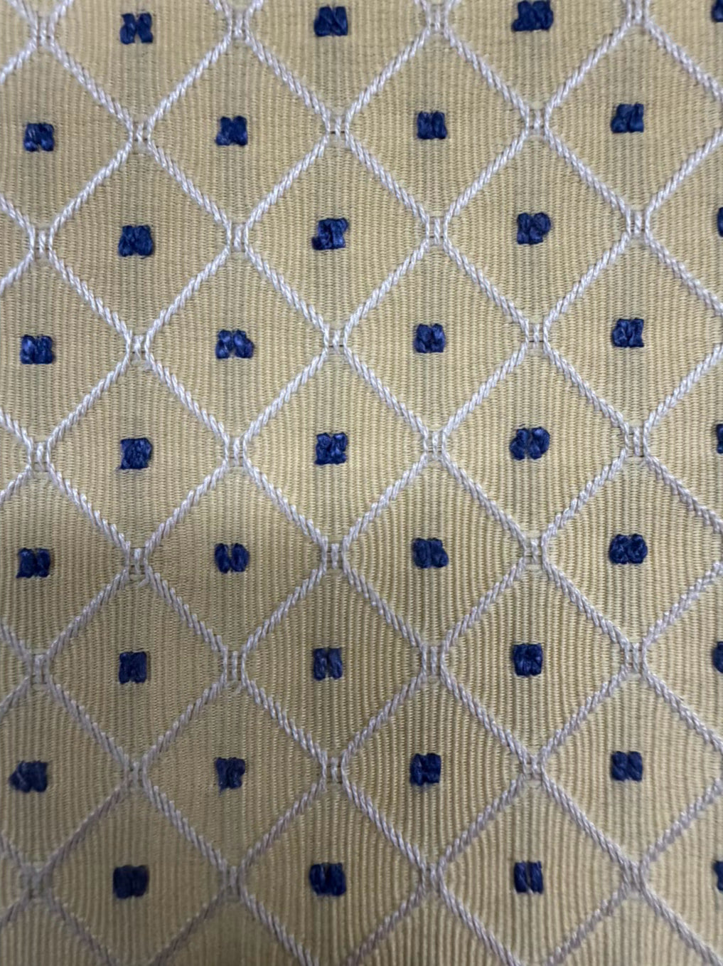 SHERRILL Yellow / Blue Pair Of Slipper Chairs