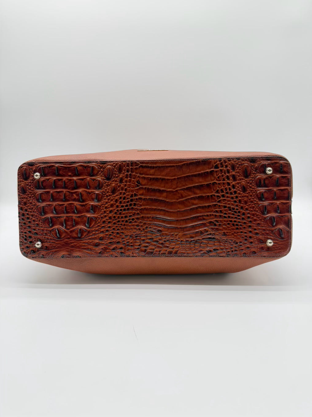 BRAHMIN Tansey Pecan Westerly Leather Purse