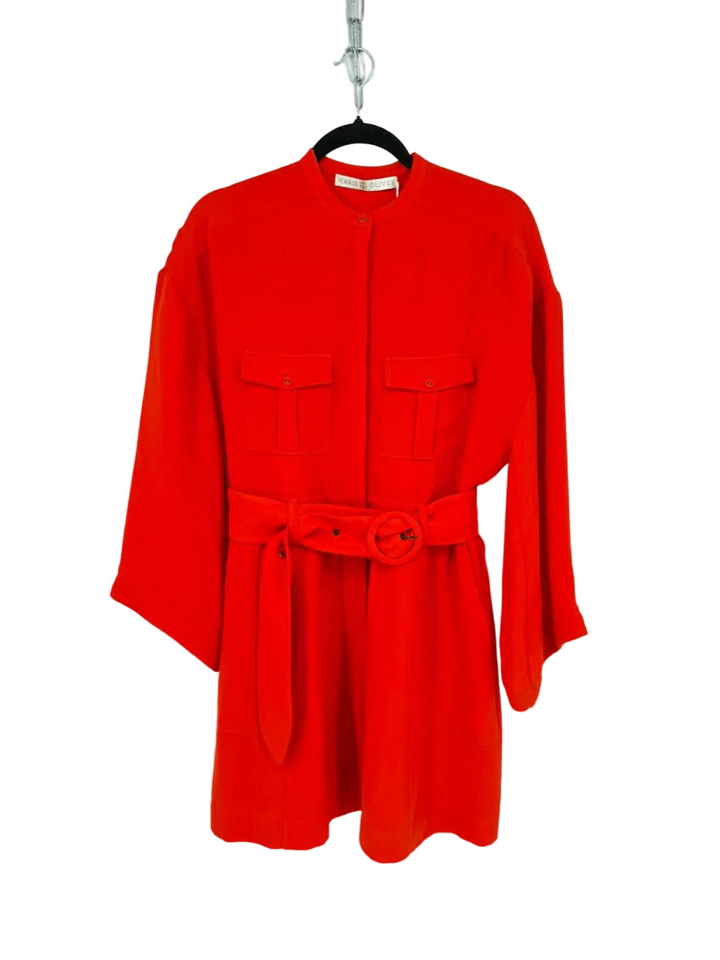 MARIE OLIVER Size 6 Fire Midi-Dress
