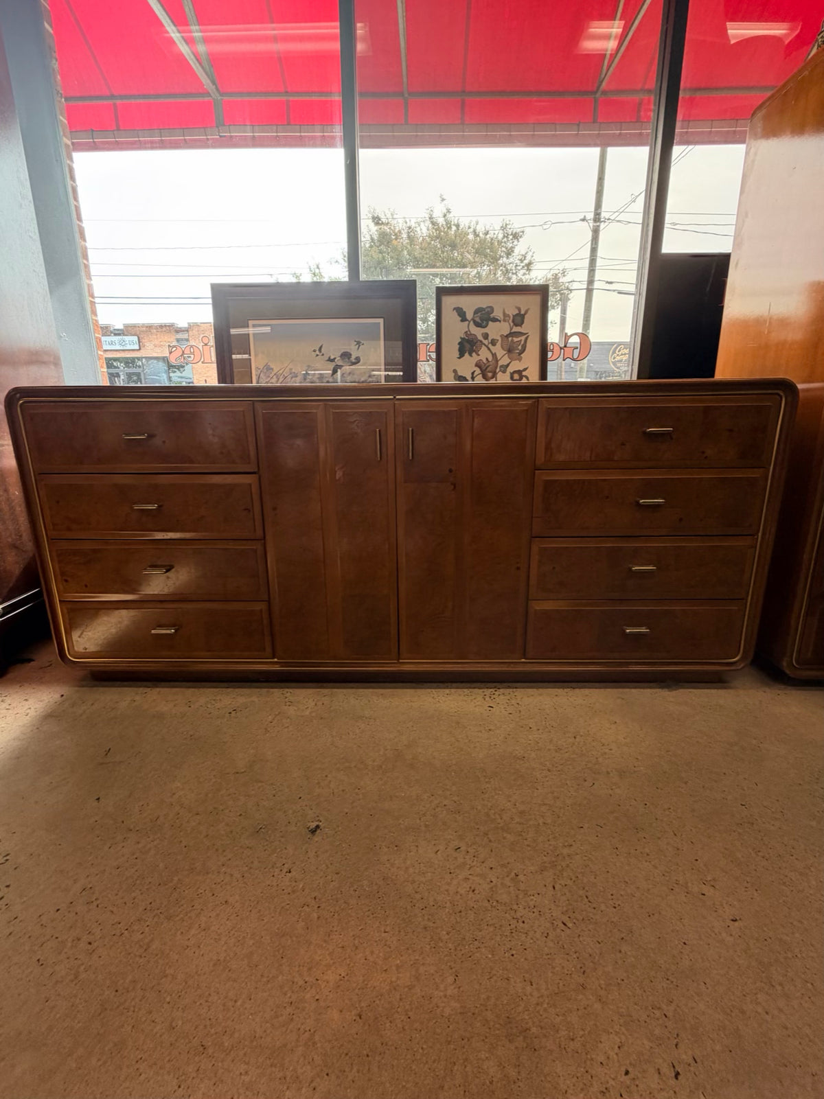 AMERICAN OF MARTINSVILLE Wood Mid-Century Modern Dresser