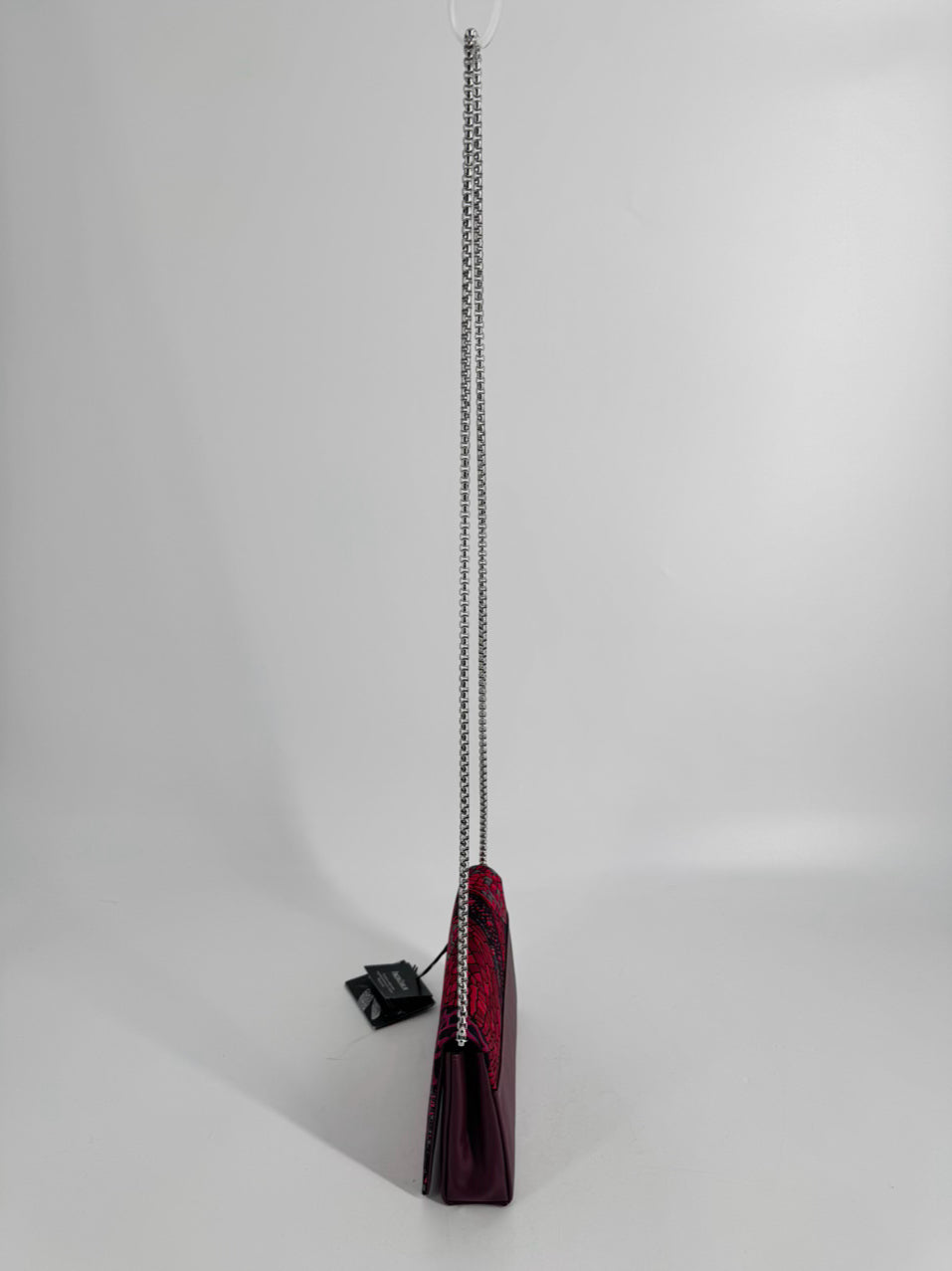 PINEDA COVALIN Red & Black Leather Firefly Crossbody Bag NWT