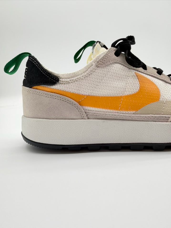 NIKE Tom Sachs x NikeCraft WMNS Size 10 White & Orange Casual Shoes