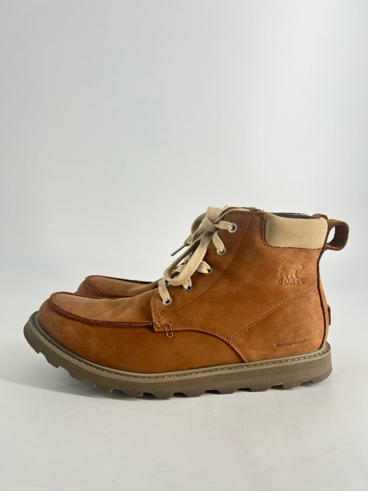 SOREL Size 10.5 Chestnut Boots