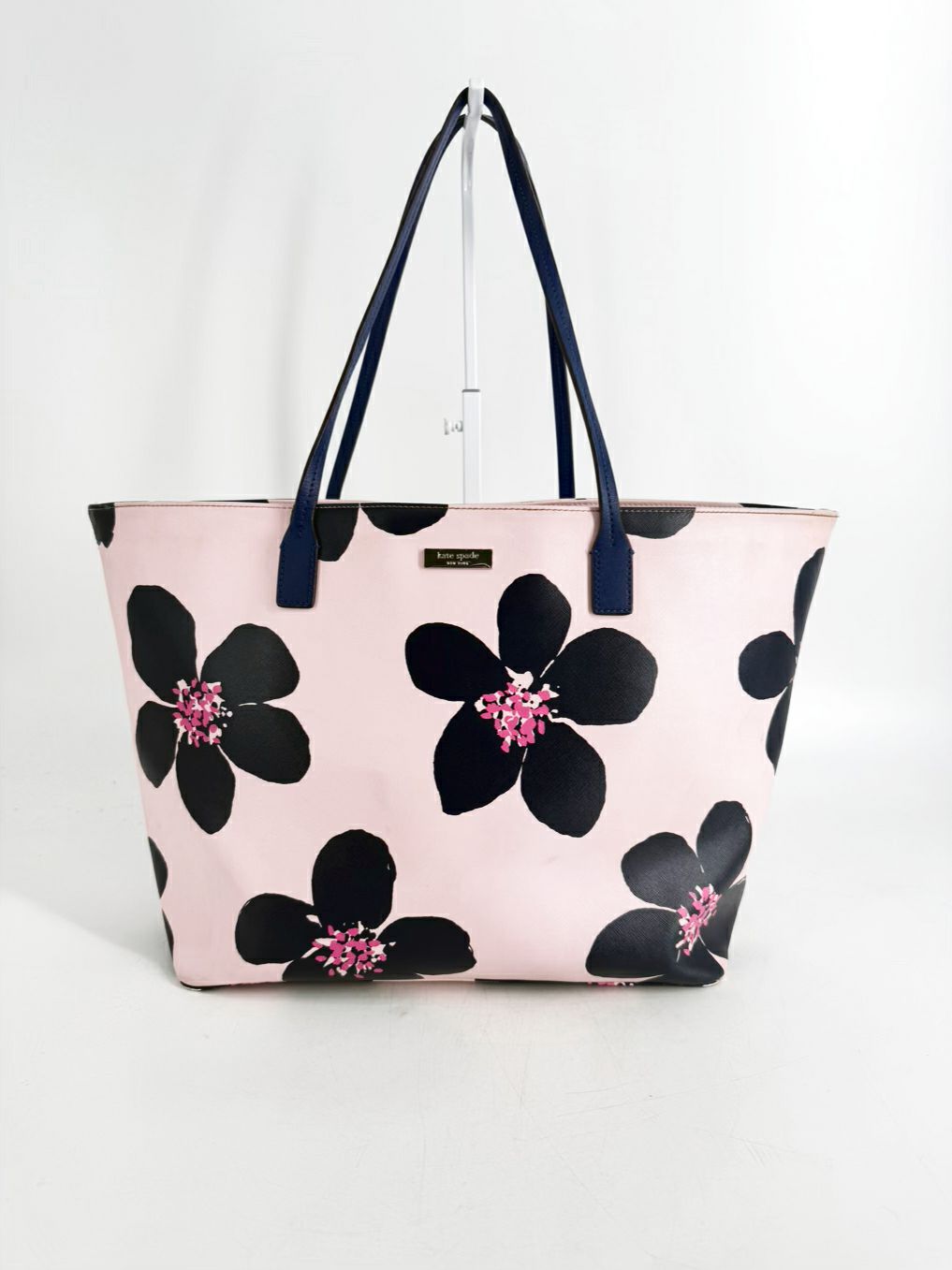 KATE SPADE Shore Street Grand Flora Margareta Pink & Blue Tote Bag