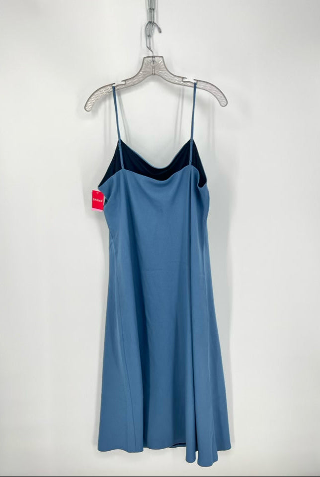 SPANX Size XL Slate Blue Sleeveless Dress NWT
