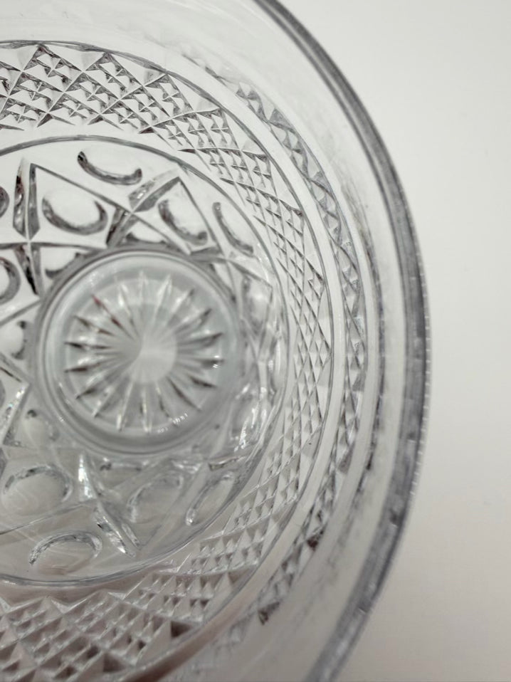 IMPERIAL GLASS  Clear Glass Set Of 6 Cape Cod Small Tumblers