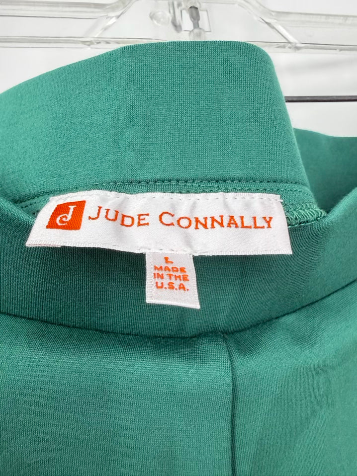 JUDE CONNALLY Trixie Ponte Wmn's Size L Evergreen Pants NWT