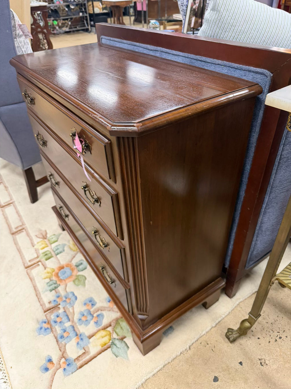 BENBOW Wood 4 Drawers Chest