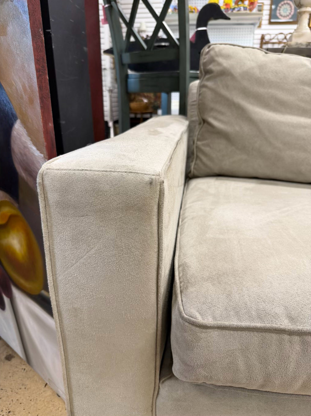 MITCHELL GOLD & BOB WILLIAMS Gray Sectional Sofa