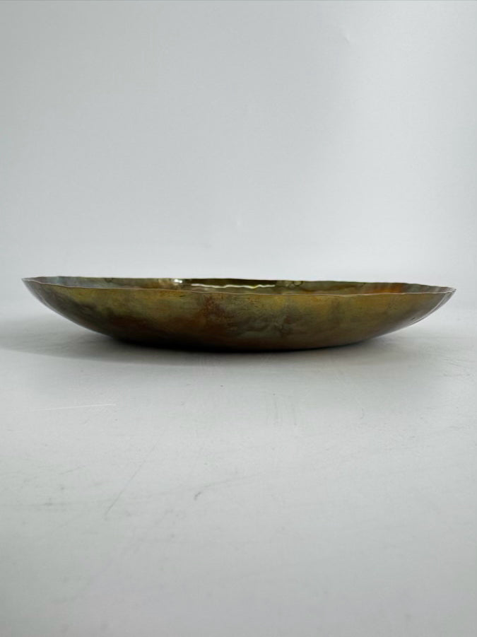 FAIT A LA MAIN Silver & Gold Handmade Decorative Plate