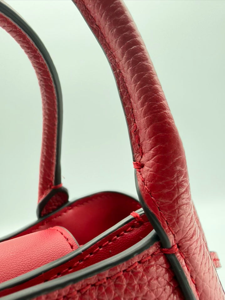 KATE SPADE Dumpling Mini Leather Red Satchel