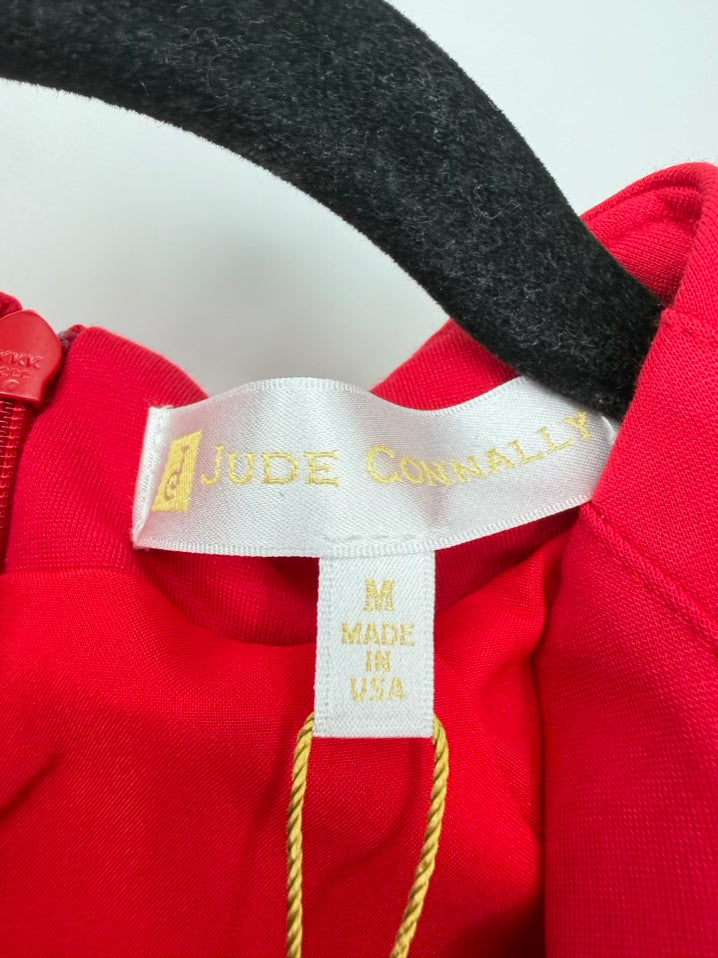 JUDE CONNALLY Kendall Ponte Wmn's Size M Red Jumpsuit
