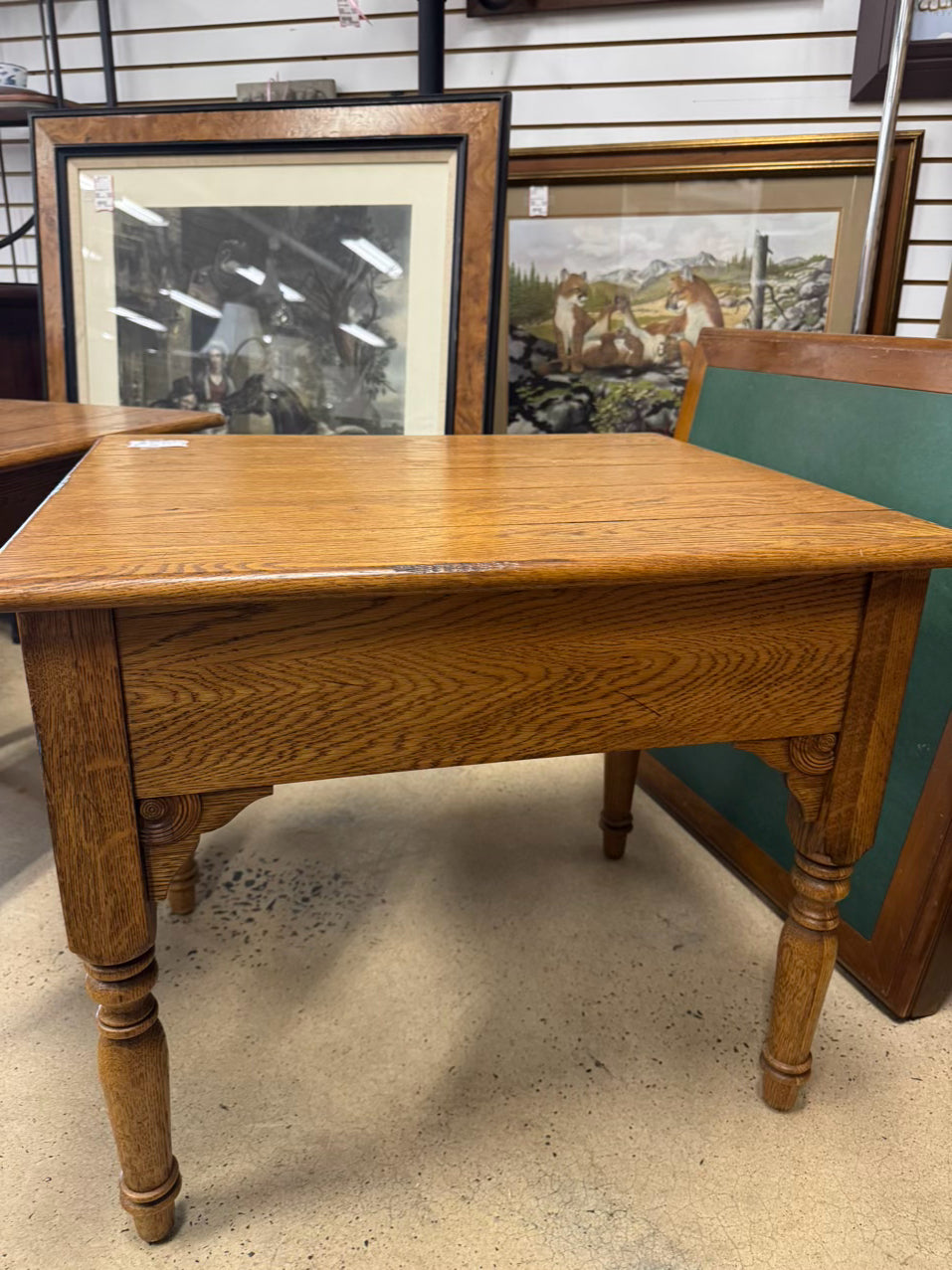 LEXINGTON American Country West Light Oak Pair of End Tables