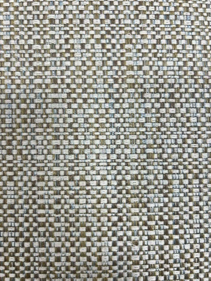 LEE INDUSTRIES CREAM & BLUE Tweed Small Chair