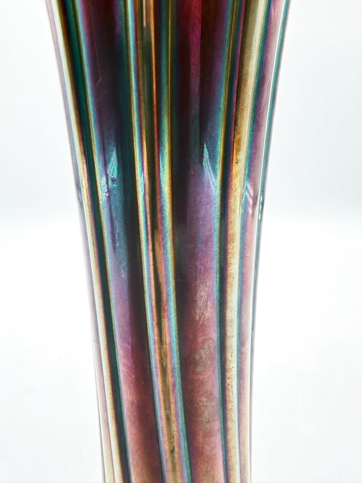 FENTON Amethyst Pair Of Vases
